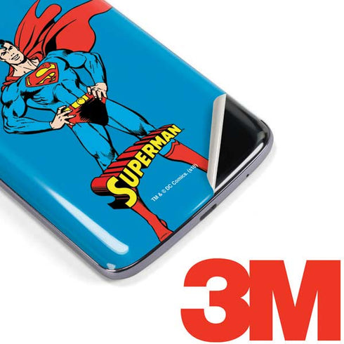 DC Comics Superman Classic Art Pose Moto E5 Plus Skin