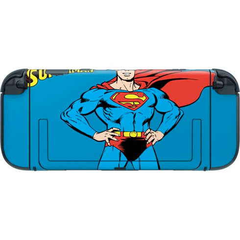 DC Comics Superman Classic Art Pose Nintendo Switch 2 (2025) with Joy-Con Skin