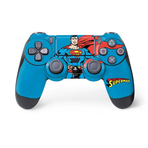 DC Comics Superman Classic Art Pose PlayStation PS4 Skins
