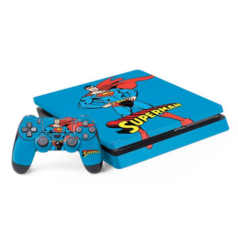 DC Comics Superman Classic Art Pose PlayStation PS4 Skins