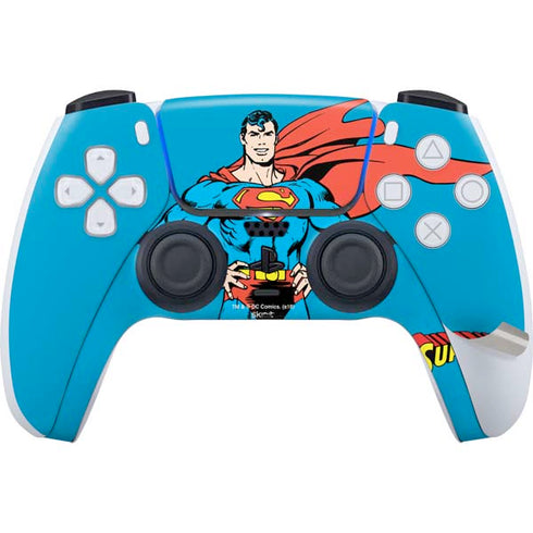 DC Comics Superman Classic Art Pose PS5 Pro Bundle Skin