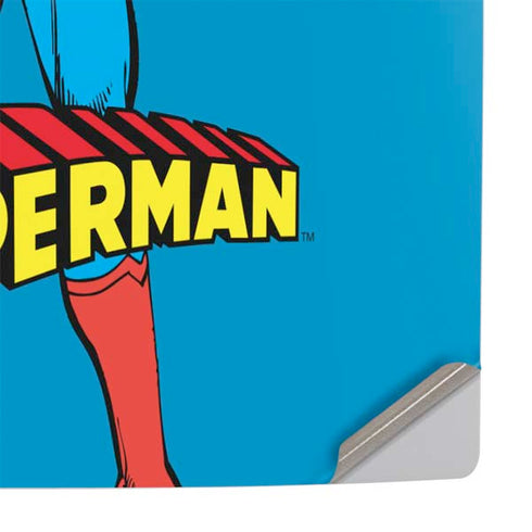 DC Comics Superman Classic Art Pose PS5 Pro Console Skin