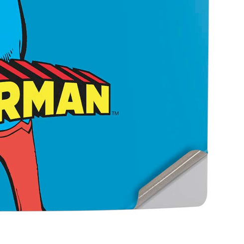 DC Comics Superman Classic Art Pose PS5 Pro Disk Console Skin