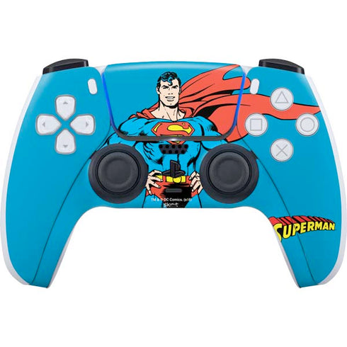 DC Comics Superman Classic Art Pose PlayStation PS5 Skins