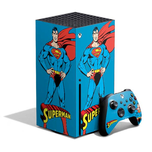 DC Comics Superman Classic Art Pose Xbox Series X Bundle Skin
