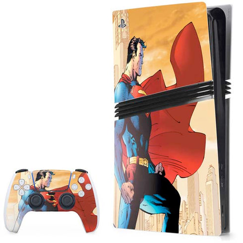 DC Comics Superman For Tomorrow Cover Art by Jim Lee PlayStation PS5 Skins