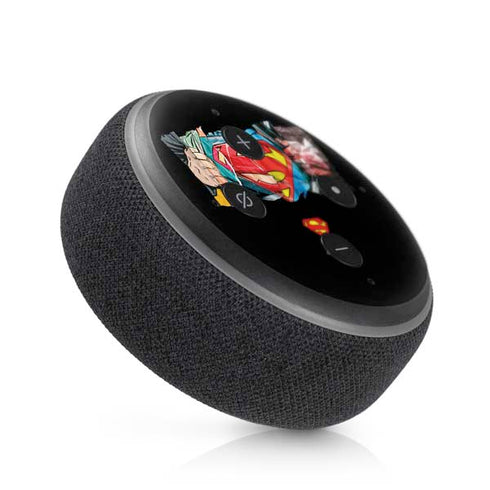 DC Comics Superman Shield Amazon Echo Dot Skin