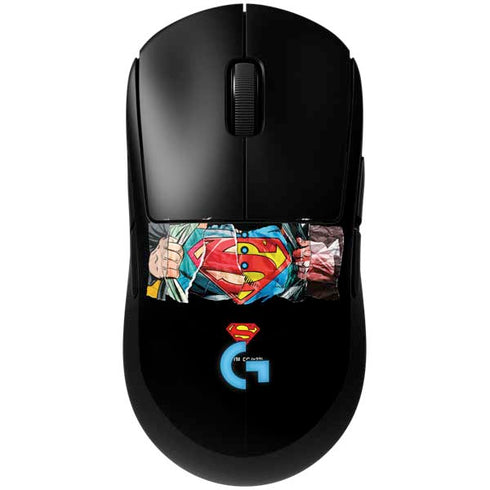 DC Comics Superman Shield G Pro Wireless Gaming Mouse Skin