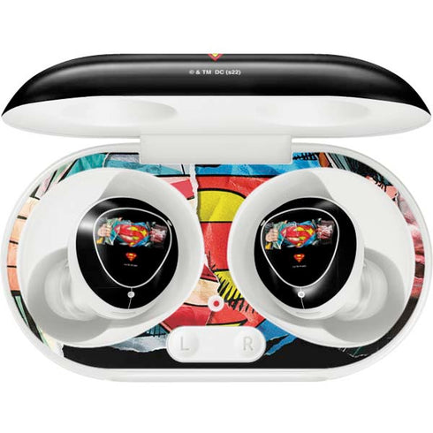 DC Comics Superman Shield Galaxy Buds Plus Skin