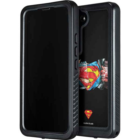 DC Comics Superman Shield Galaxy S24 Plus Waterproof Case