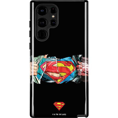 DC Comics Superman Shield Galaxy S25 Ultra Impact Case
