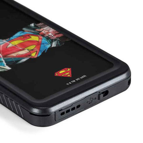 DC Comics Superman Shield Galaxy S24 Waterproof Case