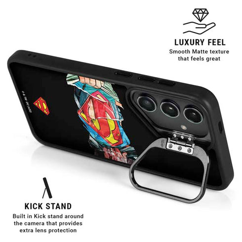 DC Comics Superman Shield Galaxy S26 Kickstand Case