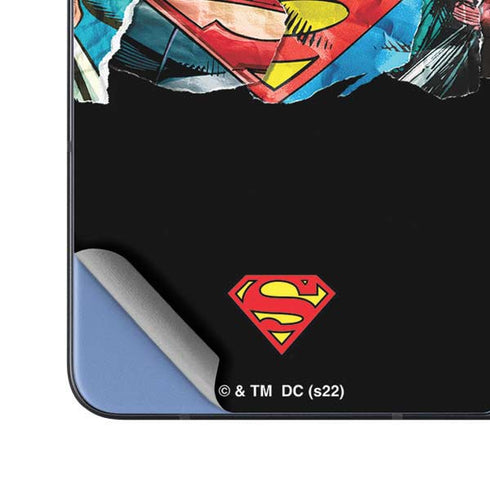 DC Comics Superman Shield Galaxy Z Fold5 5G Skin