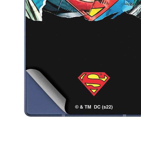 DC Comics Superman Shield Galaxy Z Fold6 Skin