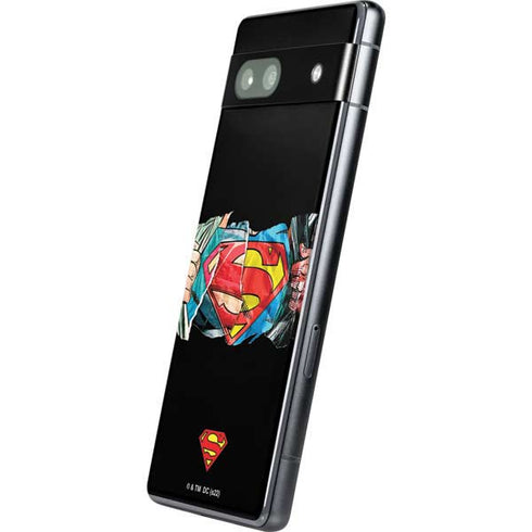 DC Comics Superman Shield Google Pixel 7a Skin