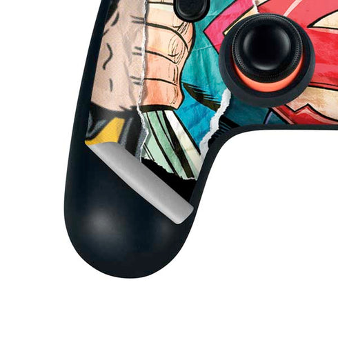 DC Comics Superman Shield Google Stadia Controller Skin