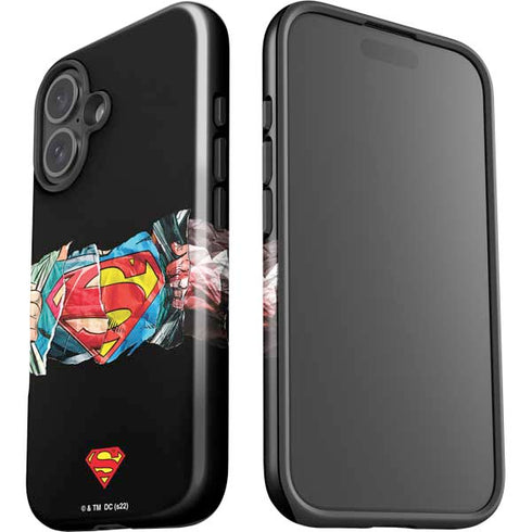 DC Comics Superman Shield iPhone 16 Impact Case