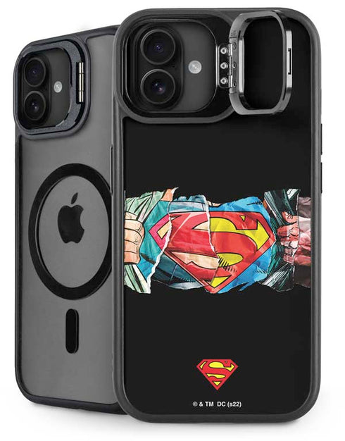 DC Comics Superman Shield iPhone 16 Kickstand Case