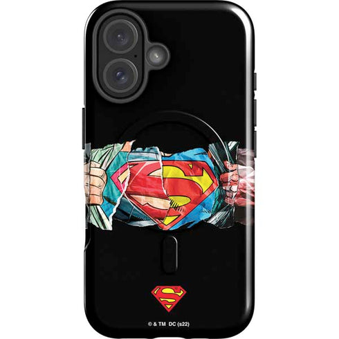 DC Comics Superman Shield iPhone 16 Plus Magsafe Impact Case