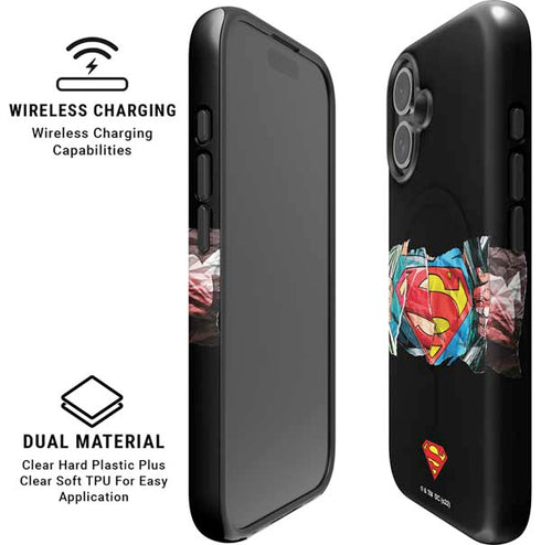 DC Comics Superman Shield iPhone 16 Plus Magsafe Impact Case