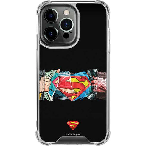 DC Comics Superman Shield iPhone 16 Pro Clear Case