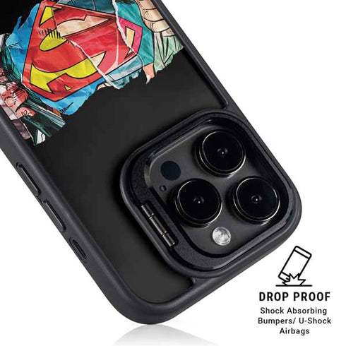 DC Comics Superman Shield iPhone 16 Pro Max Kickstand Case