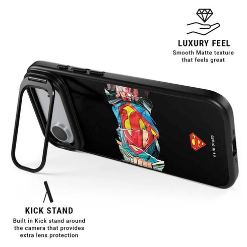 DC Comics Superman Shield iPhone 17 Air Kickstand Case