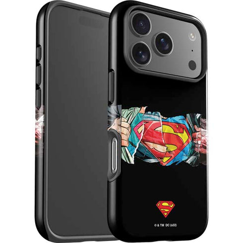 DC Comics Superman Shield iPhone 17 Pro Impact Case