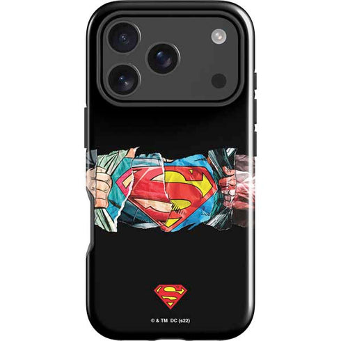 DC Comics Superman Shield iPhone 17 Pro Max Impact Case