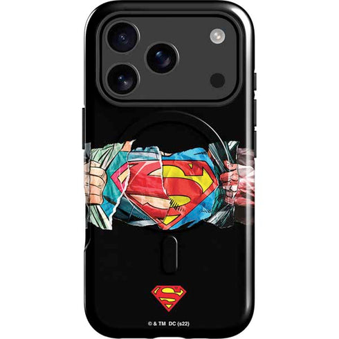 DC Comics Superman Shield iPhone 17 Pro Max Magsafe Impact Case