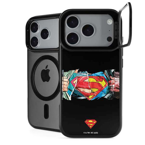 DC Comics Superman Shield iPhone 18 Pro Kickstand Case