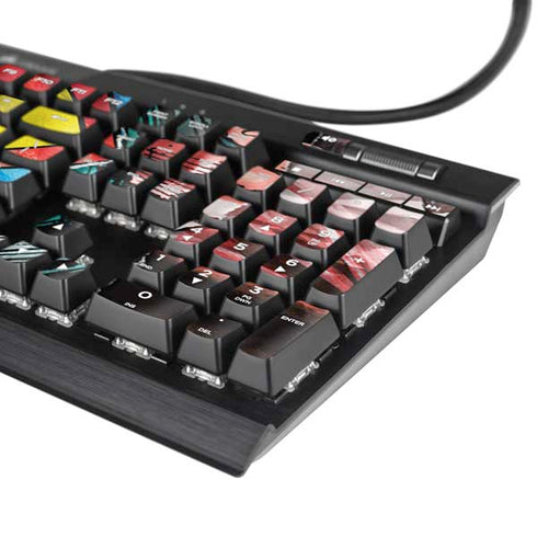 DC Comics Superman Shield K95 RGB PLATINUM Mechanical Gaming Keyboard Skin