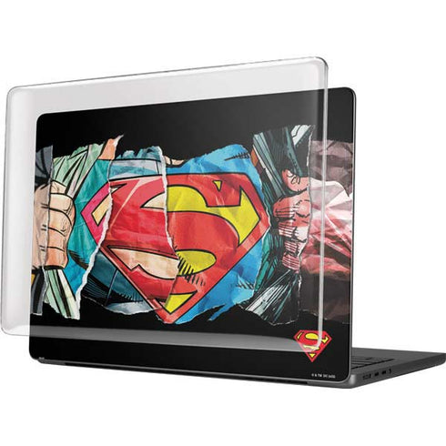 DC Comics Superman Shield MacBook Pro 14in (2021-24) Case plus Skin