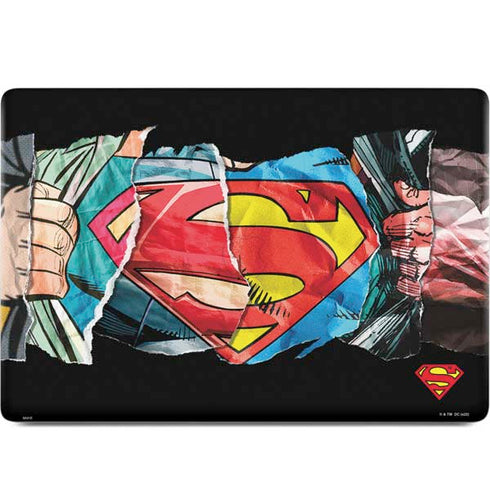 DC Comics Superman Shield MacBook Skins