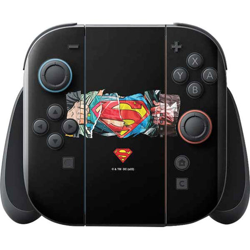 DC Comics Superman Shield Nintendo Switch 2 (2025) with Joy-Con Skin