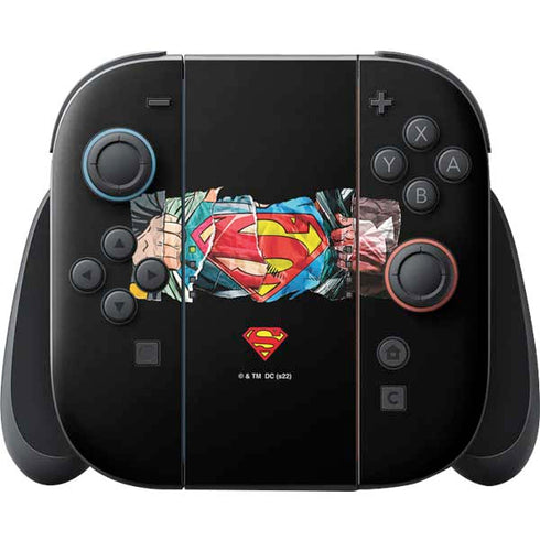 DC Comics Superman Shield Nintendo Skins