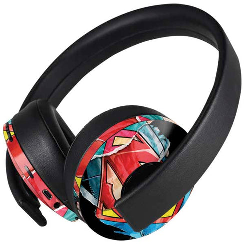 DC Comics Superman Shield PlayStation 4 Gold Wireless Headset Skin