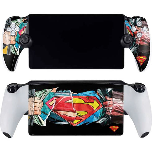DC Comics Superman Shield PlayStation Portal Remote Player Skin
