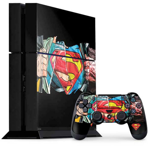 DC Comics Superman Shield PlayStation PS4 Skins