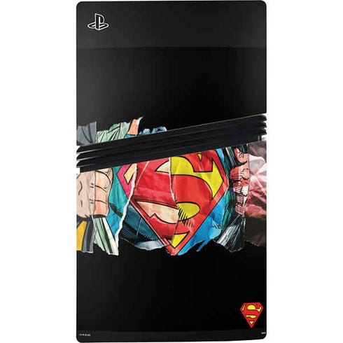 DC Comics Superman Shield PS5 Pro Bundle Skin
