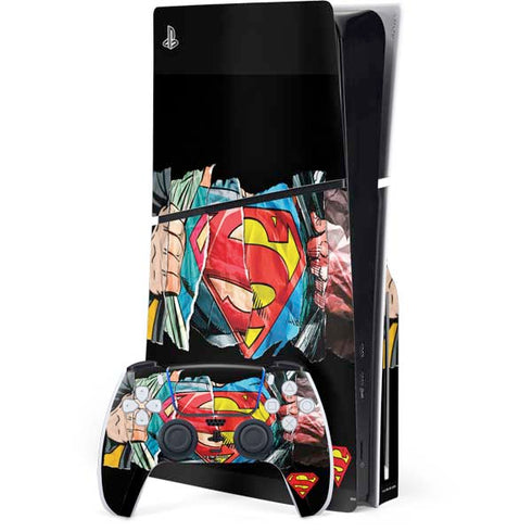 DC Comics Superman Shield PlayStation PS5 Skins