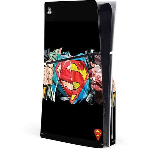 DC Comics Superman Shield PlayStation PS5 Skins