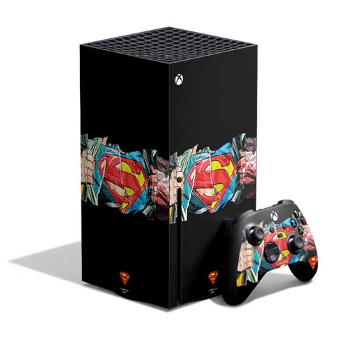 DC Comics Superman Shield Xbox Series X Bundle Skin