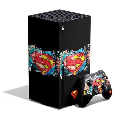 DC Comics Superman Shield Xbox Series X Skins