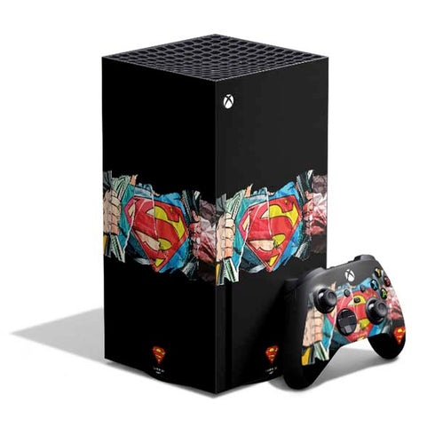 DC Comics Superman Shield XBox Series X Digital Edition Bundle Skin