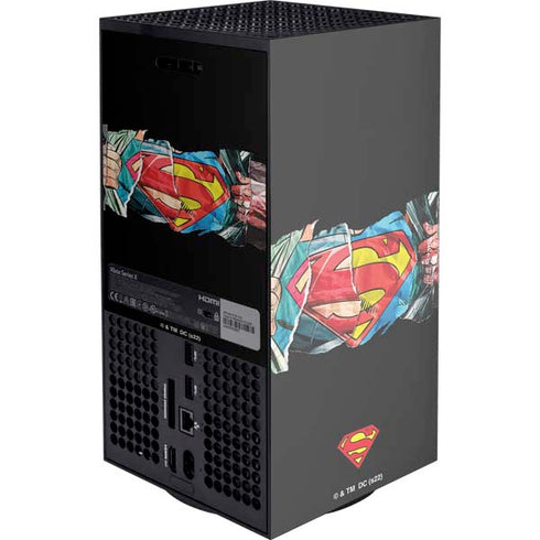 DC Comics Superman Shield XBox Series X Digital Edition Console Skin