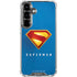 Superman 2025 Classic Superman Shield Emblem Galaxy S26 Plus Clear Case