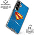 Superman 2025 Classic Superman Shield Emblem Galaxy S26 Plus Clear Case