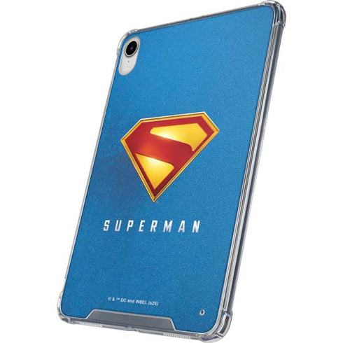 Superman 2025 Classic Superman Shield Emblem iPad 11th Gen (2025) Clear Case